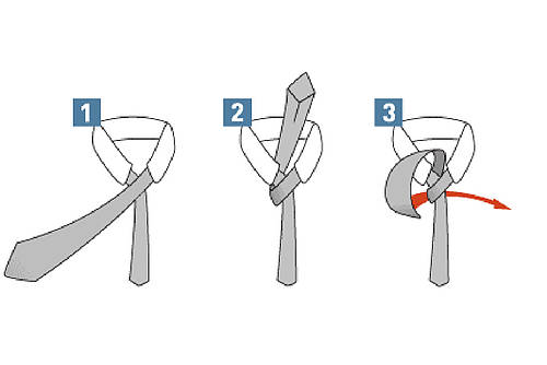 Как завязать галстук быстро