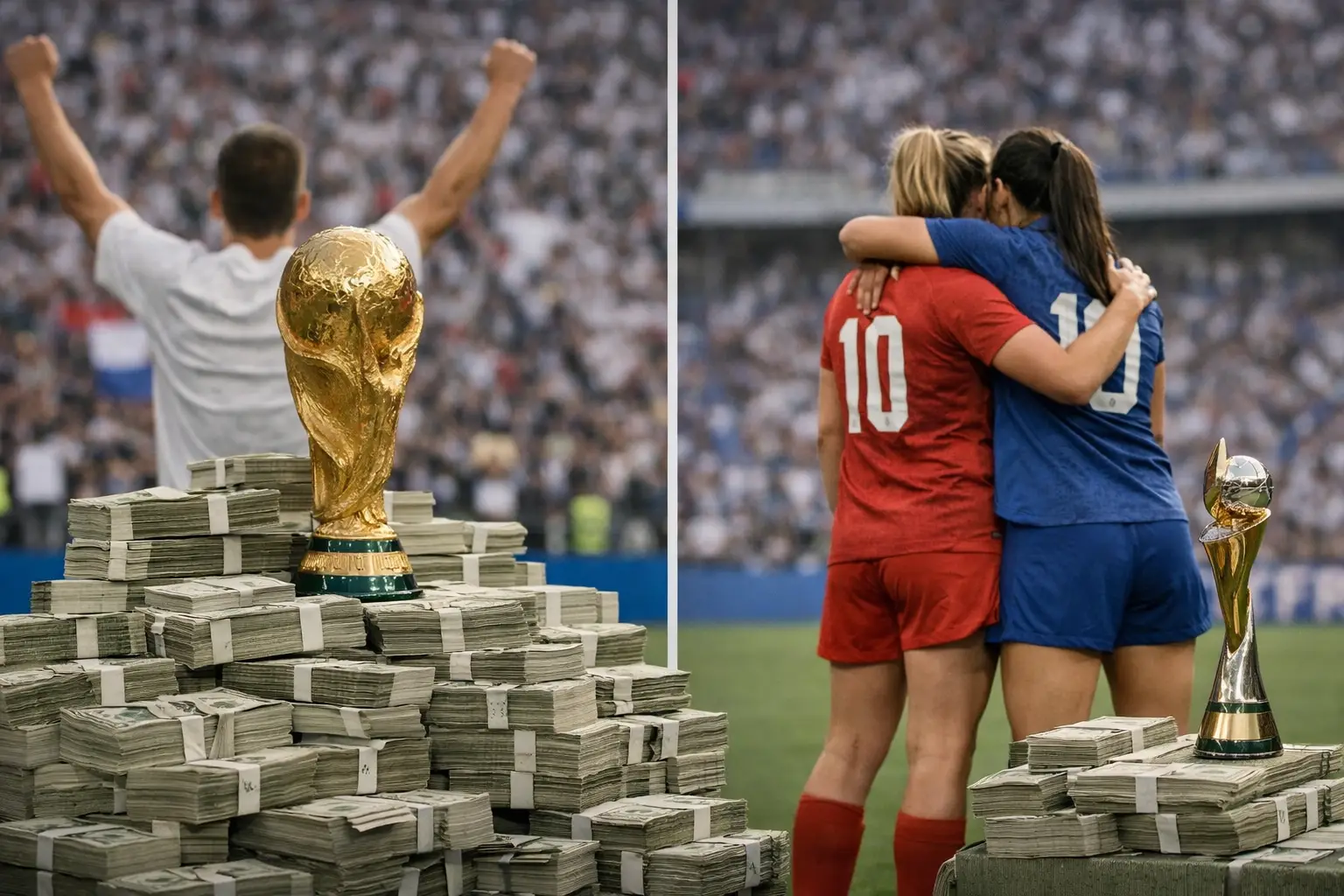 50 Millionen vs. 4 Millionen: Die große Auszahlungslücke bei Männer- und Frauen-WM