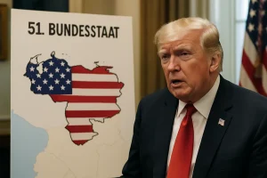 "51. Bundesstaat": Trump zeigt Venezuela auf Karte in US-Farben