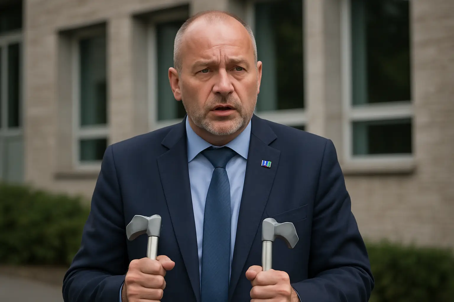 AfD: Verstoß gegen Dienstpflicht? Landratskandidat streitet Vorwurf ab