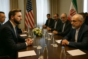 Alle Teilnehmer eingetroffen: Iran und USA beginnen Verhandlungen in der Schweiz