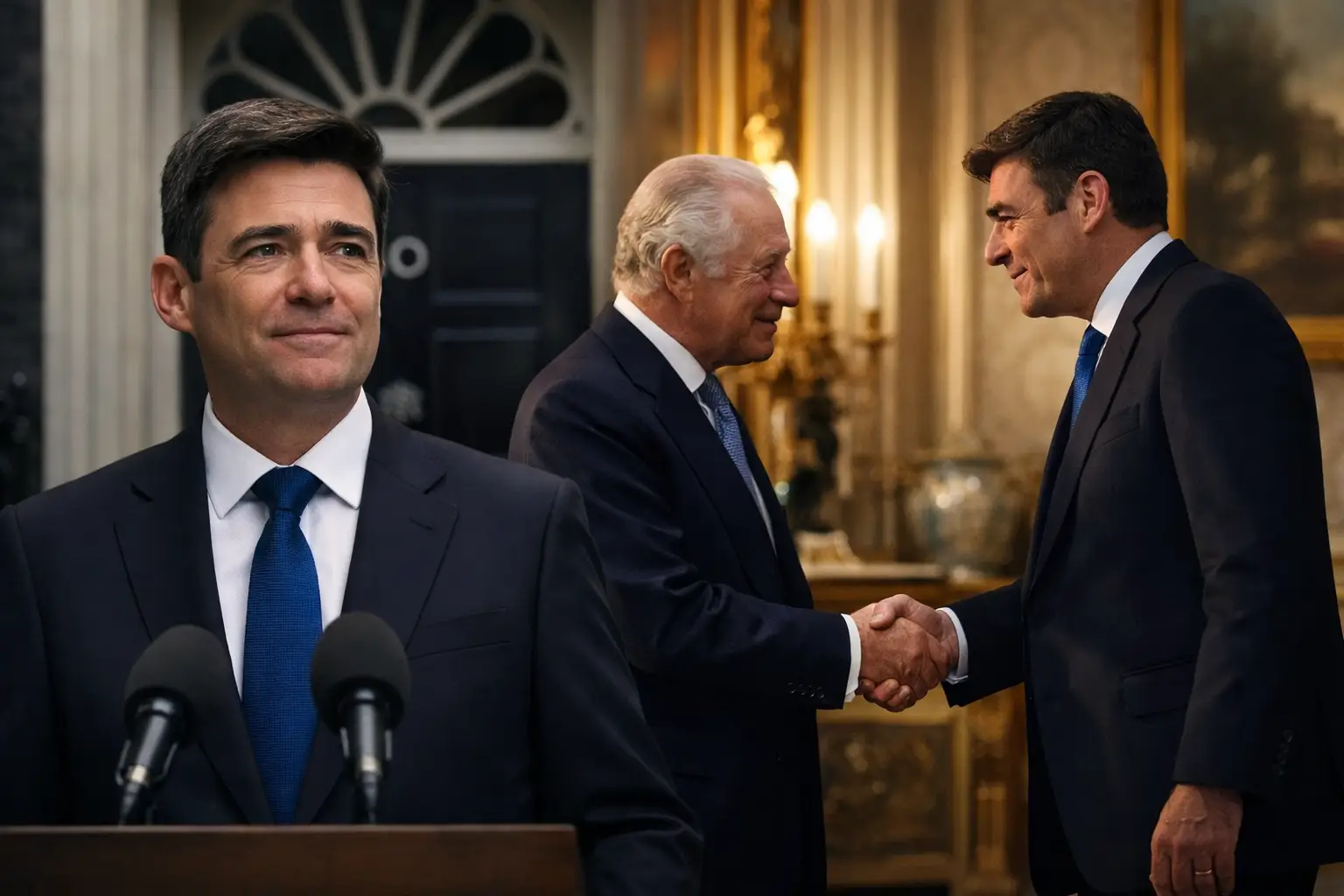 Andy Burnham als neuer Premierminister des UK vereidigt – Nachfolge von Starmer