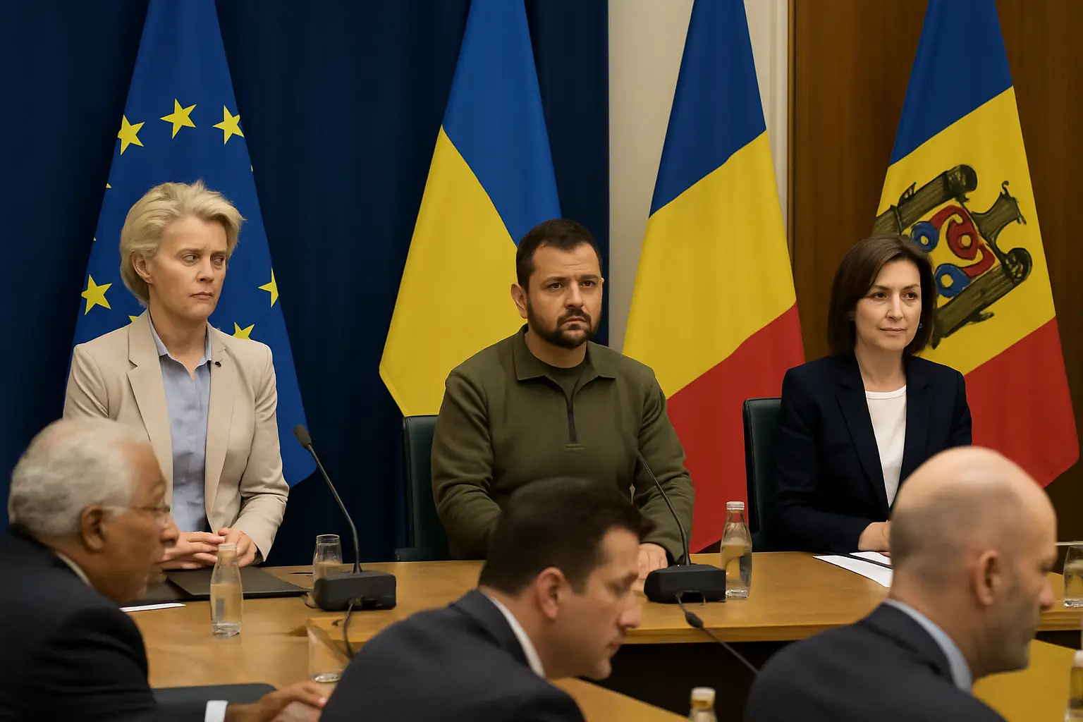 "Anerkennung harter Arbeit": EU-Beitrittsgespräche mit der Ukraine und Moldau starten