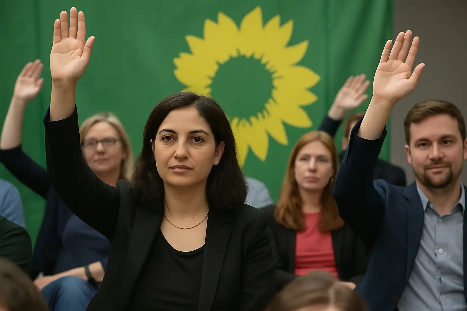 Antwort auf den Wachstumsschmerz: Grünen-Basis nickt die stille Revolution ab