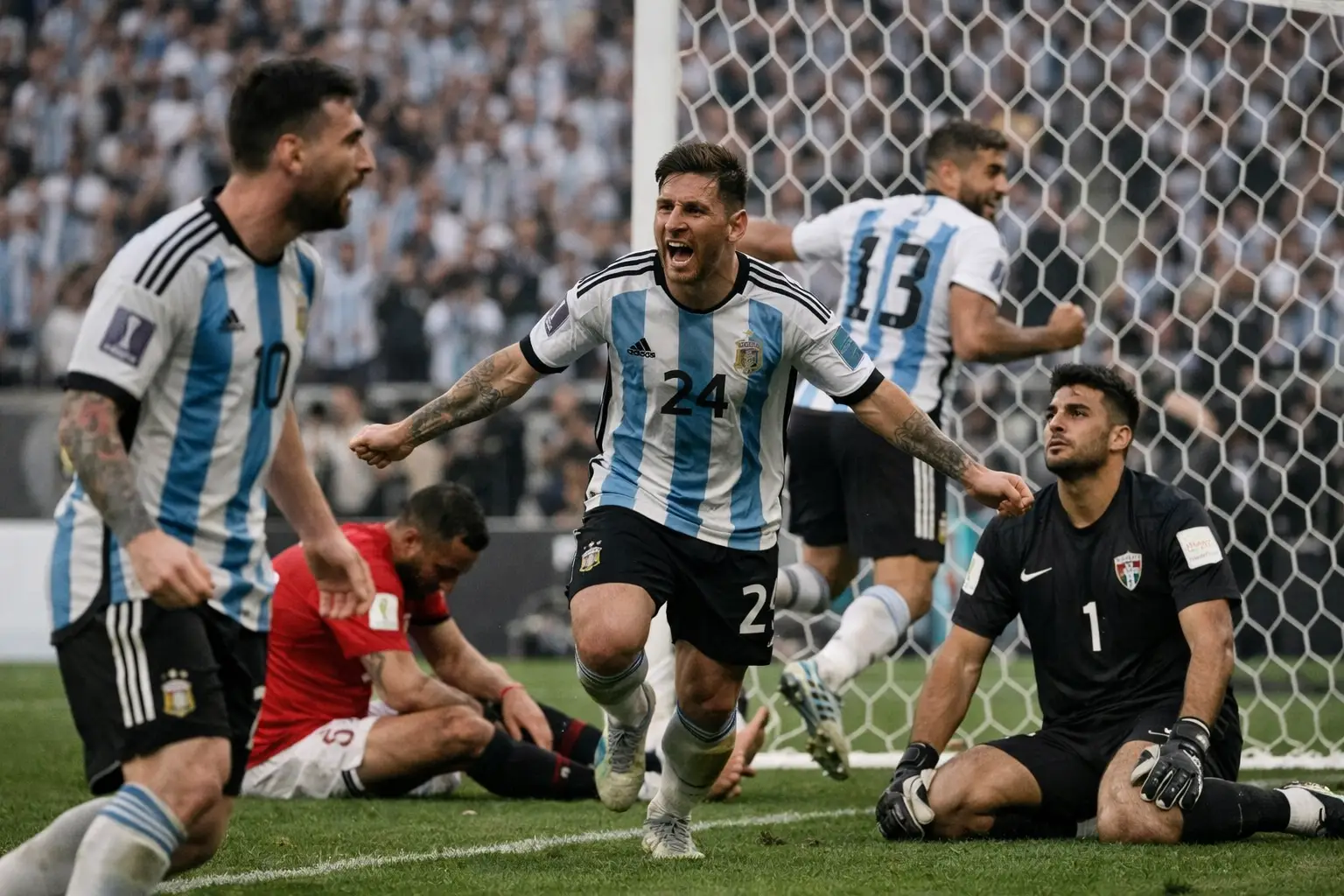 Argentinien gegen Ägypten: Messi führt spektakuläre Aufholjagd ins WM-Viertelfinale