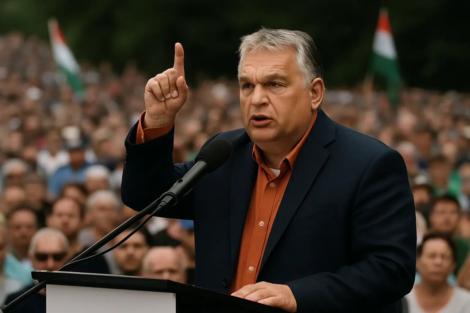 Auftritt in Rumänien: Orban ruft zum "Widerstand" gegen "Willkürherrschaft" auf