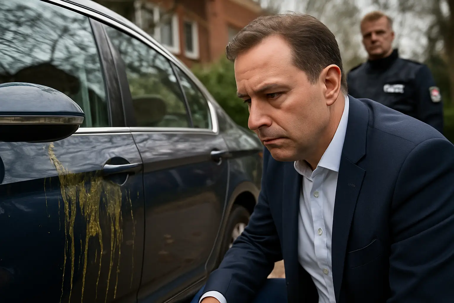 Bekennerschreiben veröffentlicht: Unbekannte verüben Anschlag auf Auto eines CDU-Politikers