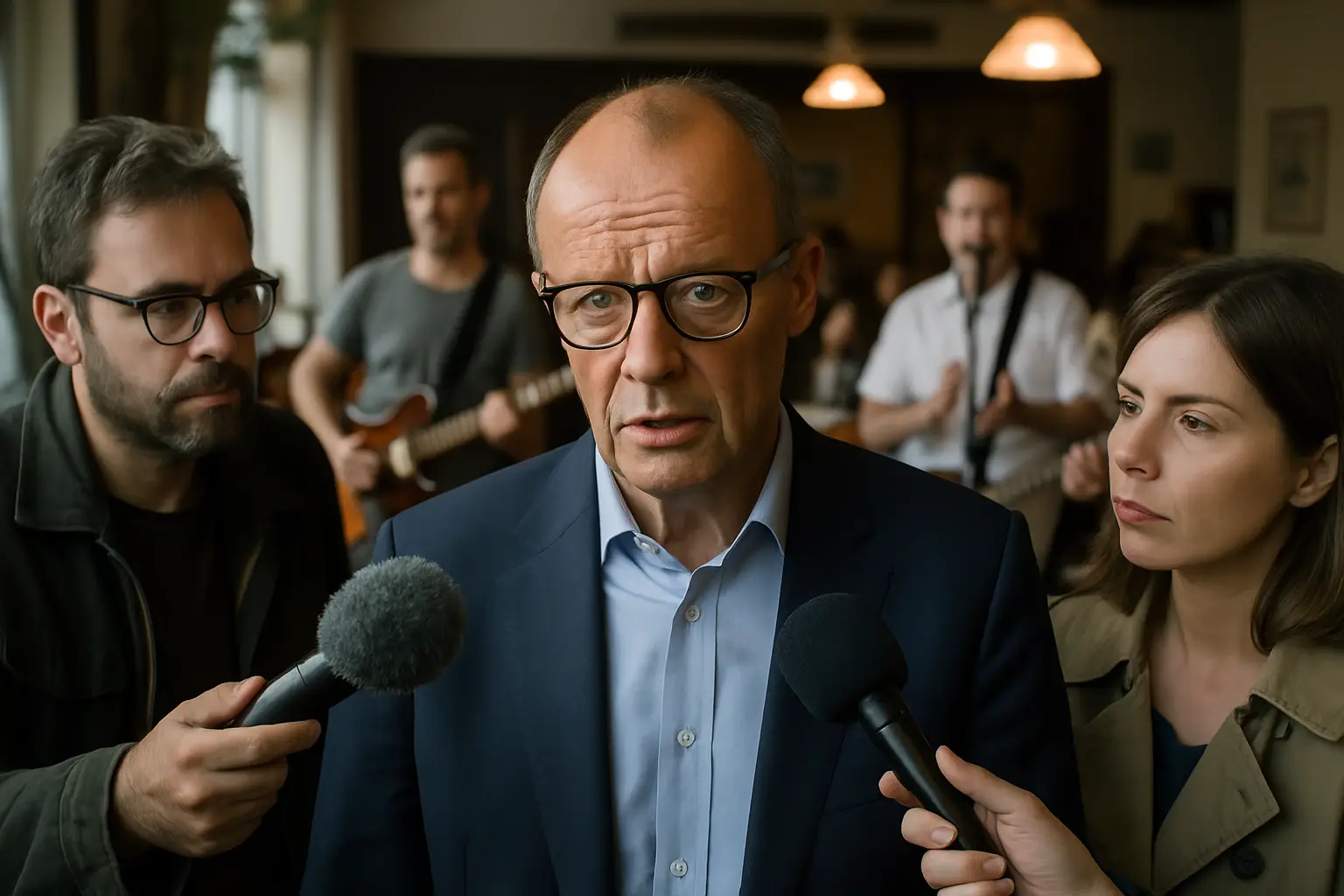 Berlin Tag & Macht: Das rhythmische Klatschen aus dem Kanzleramt erzählt eher von Ohrfeigen