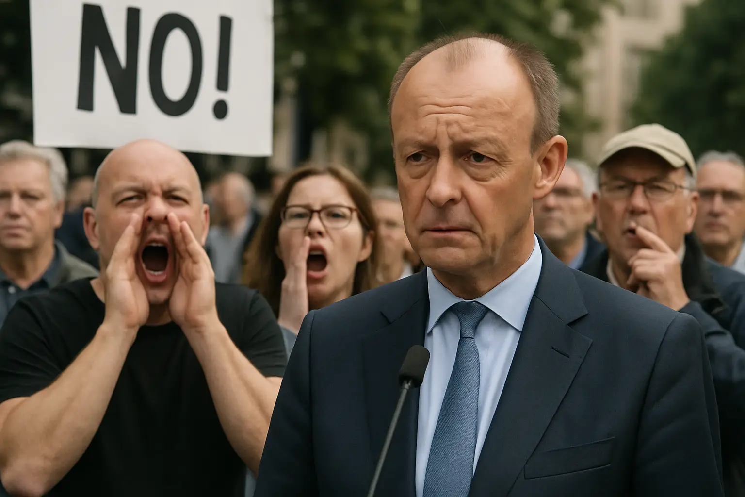 Berlin Tag & Macht: Germany, zero Points: Drückt Merz die ESC-Taste?