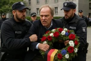 Bonhoeffer-Nachfahre greift ein: AfD-Kranz sorgt für Handgemenge bei Stauffenberg-Gedenken