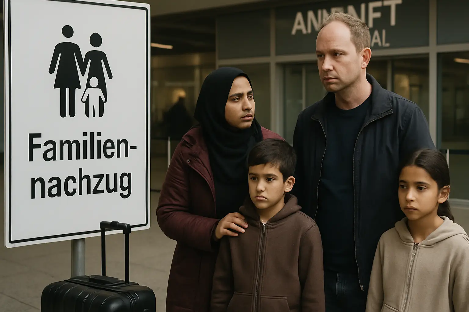 Bund hatte Regelung verschärft: Familiennachzug zu Geflüchteten ist gering