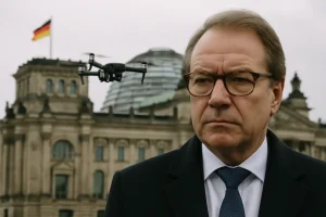 Bundespolizei nicht zuständig: Dobrindt warnt vor Drohnenangriffen auf Bundestag