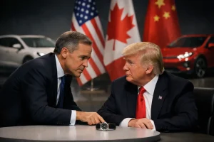 Carney bei G7 mit heißem Mikrofon: Chinesischer EV-Importdeal für Trump