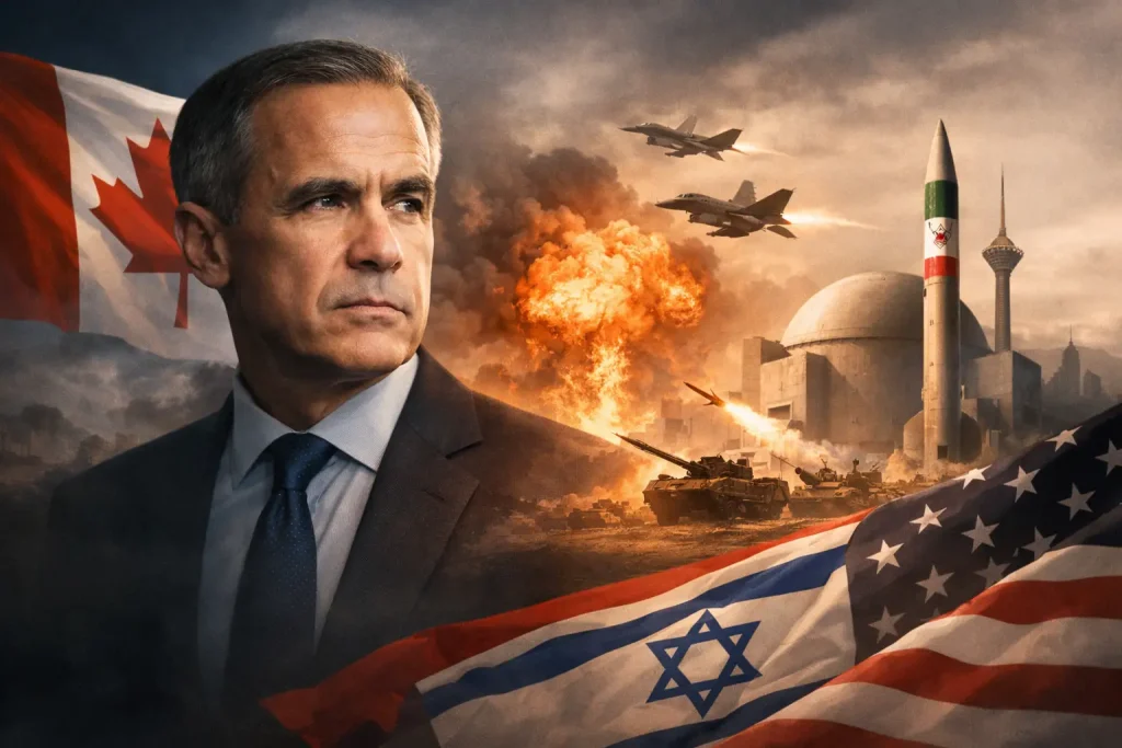 Carney bestätigt Kanadas Unterstützung für Iran-Angriffe – mit Bedauern