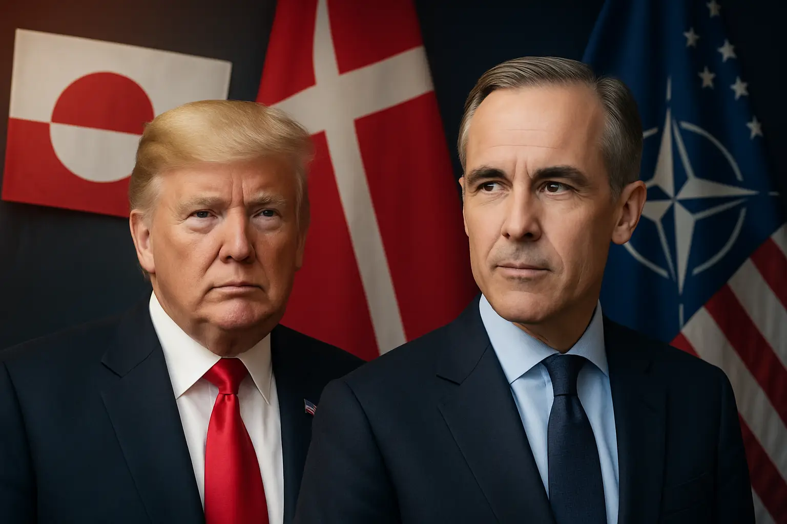 Carney: Grönlands Sicherheit gehört zur NATO trotz Trumps Drohungen