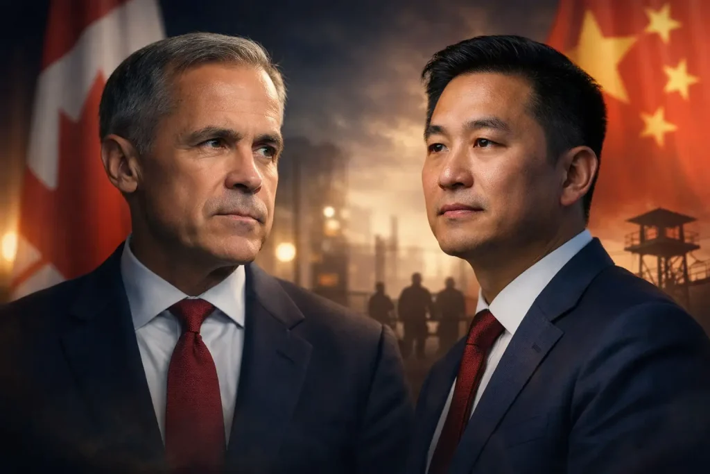 Carney lobt Michael Ma nach umstrittenem Zwangsarbeitsaustausch mit China