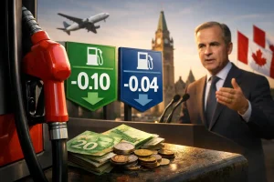 Carney setzt Kanadas Kraftstoffverbrauchssteuer für fast 5 Monate aus