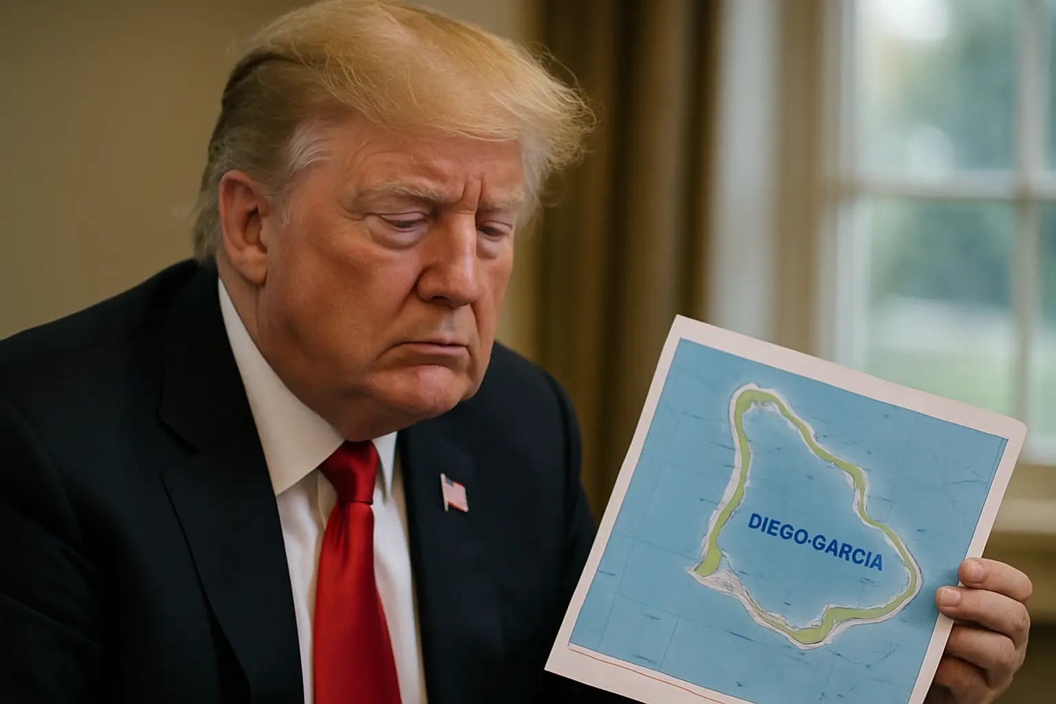 Chagos-Inseln samt Stützpunkt: Trump liebäugelt mit dem nächsten Insel-Kauf