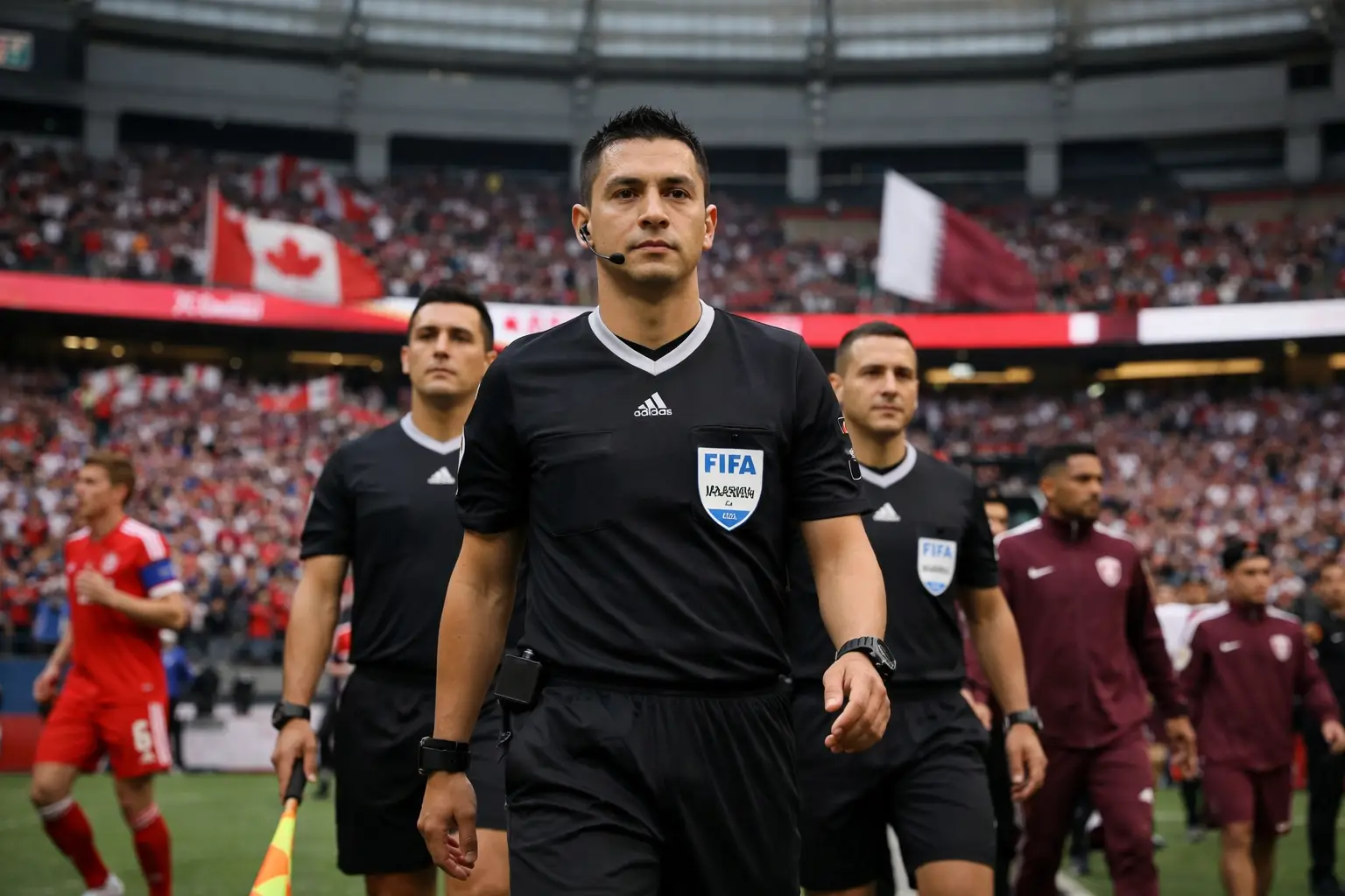 Cristián Garay: Schiedsrichter bei Kanada vs Katar, WM 2026
