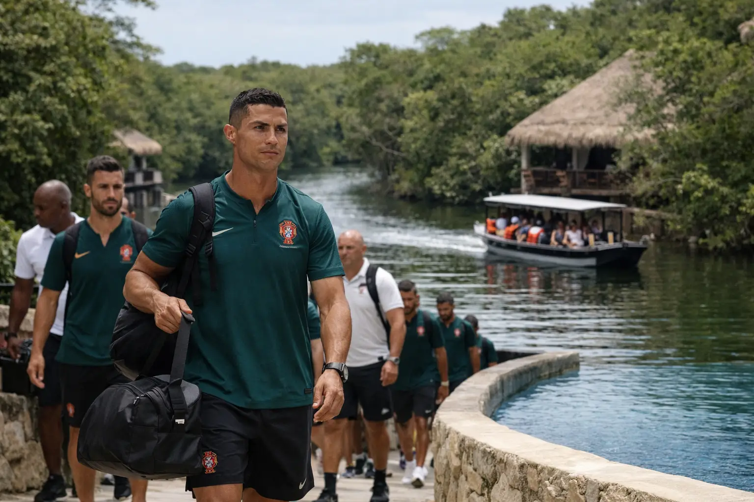 Cristiano Ronaldos luxuriöser $4.500-Nacht WM-Bunker im mexikanischen Dschungel