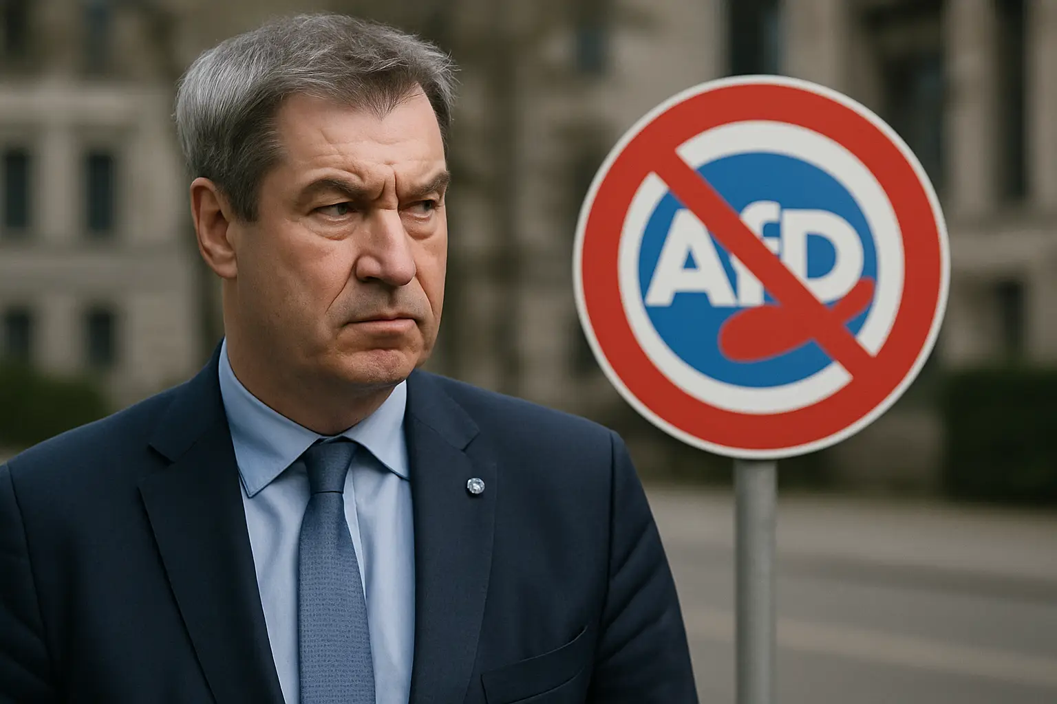 CSU-Chef gegen die eigene Partei: Söder hält teilweises AfD-Verbotsverfahren für schlechte Idee