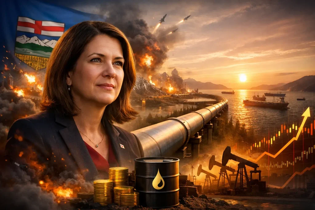 Danielle Smith: Iran-Konflikt macht neue Alberta-Pipeline zur Küste notwendig