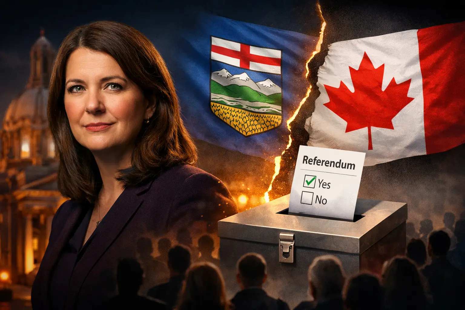 Danielle Smiths Rede über Albertas Zukunft in Kanada lesen