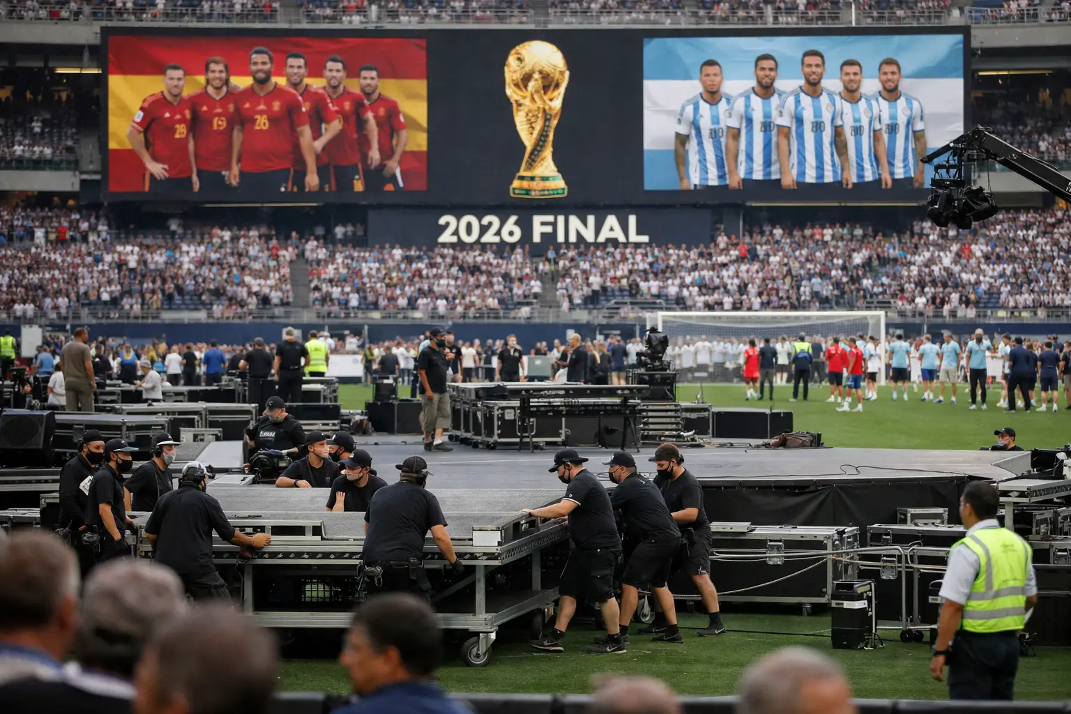 Dauer und Kosten der Halbzeitshow beim WM-Finale - AS USA