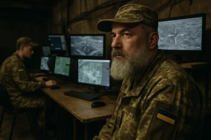 Der gefürchtete ukrainische Drohnenkommandeur Robert Browdi
