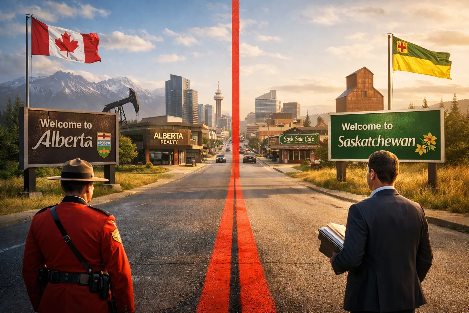 Der Weg zum Referendum: Auswirkungen auf die Grenzstadt Lloydminster