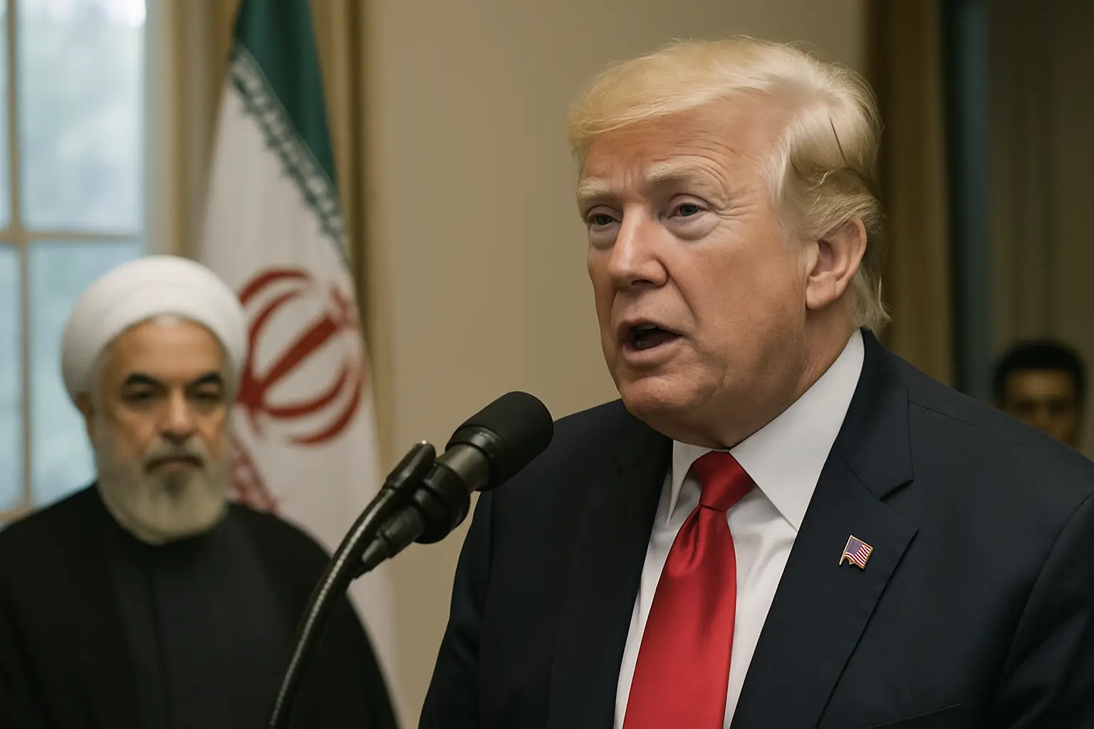 Details sollen in Kürze folgen: Trump: Iran-Abkommen "weitgehend" ausgehandelt