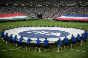 Die Geschichte der riesigen FIFA-Flaggen bei der WM 2026