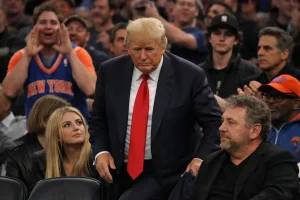 Donald Trumps Teilnahme an Knicks-Spurs Spiel 4 bestätigt