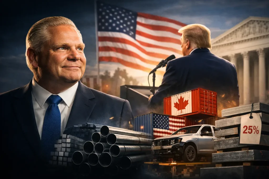 Doug Ford blickt nach Zollentscheidung gespannt auf US-Zwischenwahlen
