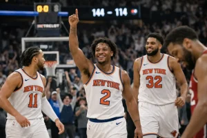 Dreier-Rekord unterstreicht die historische Playoff-Saison der Knicks