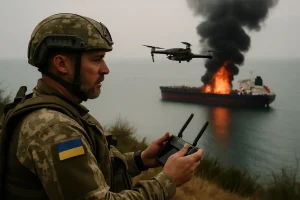 Drohnentruppen melden 20 Treffer: Ukraine nimmt russische Tanker im Schwarzen Meer ins Visier