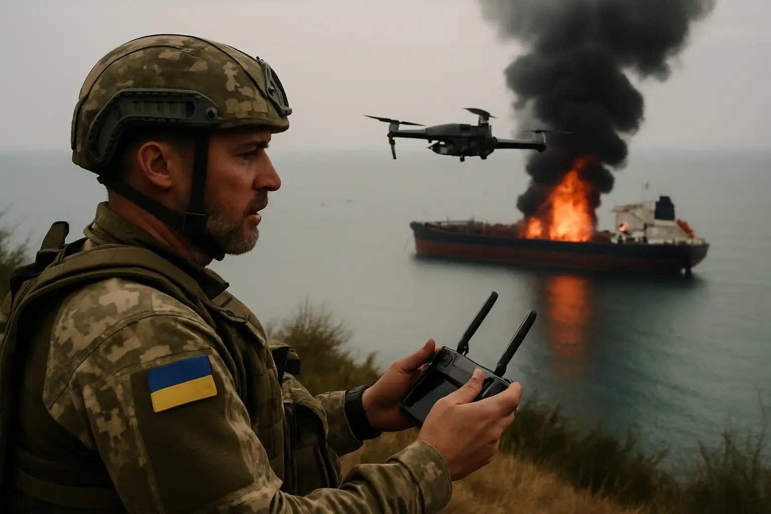Drohnentruppen melden 20 Treffer: Ukraine nimmt russische Tanker im Schwarzen Meer ins Visier