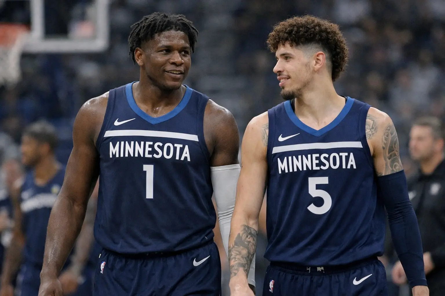 Edwards-Ball NBA Draft Rivalität nach großem Trade neu bewertet