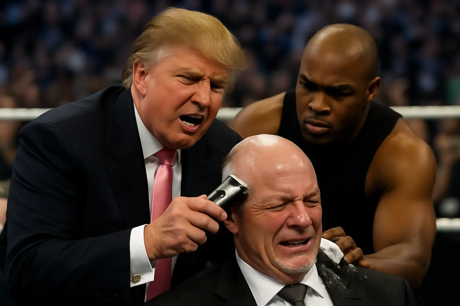 Eigentlich ist es ganz einfach: Merz muss Trumps Wrestling-Geheimnis knacken