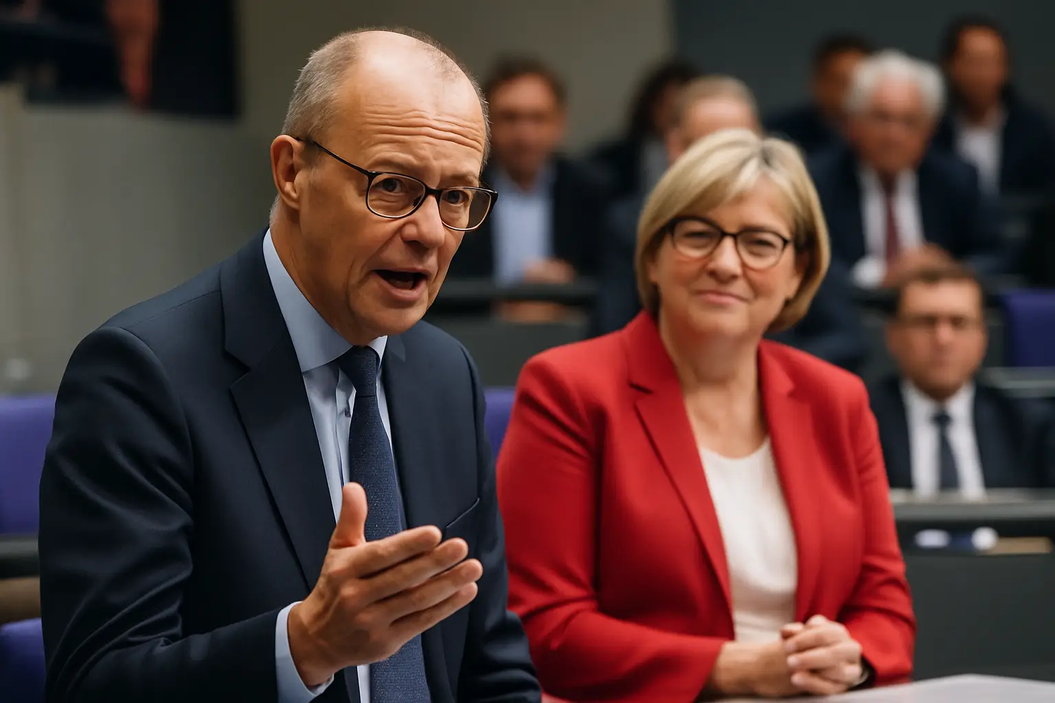 Einschwören auf Reformkurs: Merz auf Werbetour bei der SPD -"das bestmöglich Gemeinte" heraushören