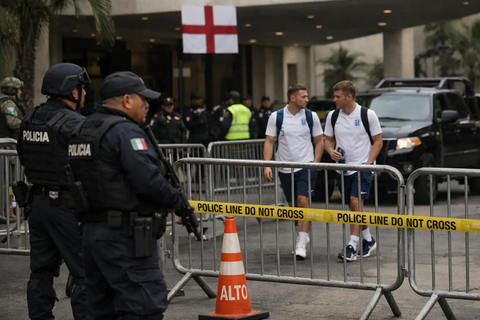 England erhöht Sicherheitsvorkehrungen in Mexiko nach Fan-Störungen bei WM