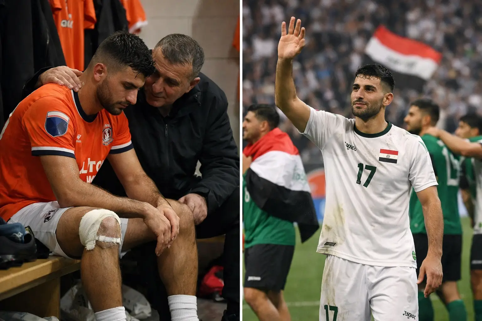 Er floh vor dem Krieg in einem Lastwagen und ist heute Iraks Held bei der Weltmeisterschaft: Das Leben von Ali Al-Hamadi
