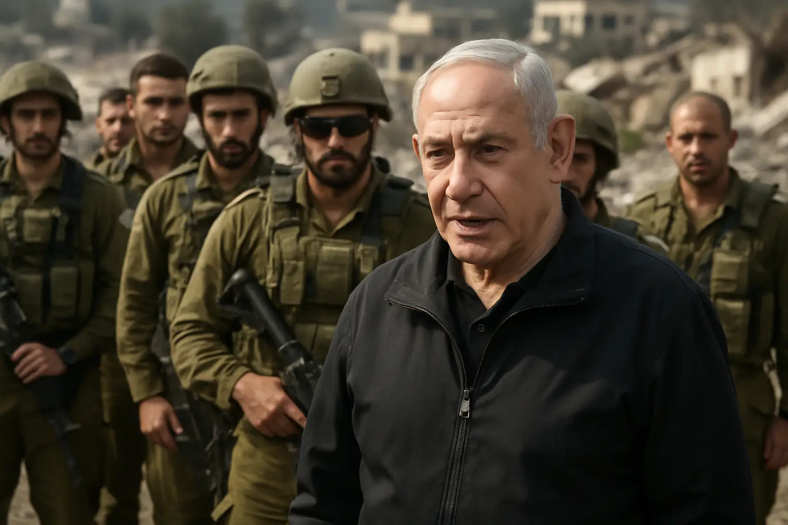"Erst muss Hisbollah abziehen": Netanjahu schließt Israels Rückzug aus Südlibanon aus