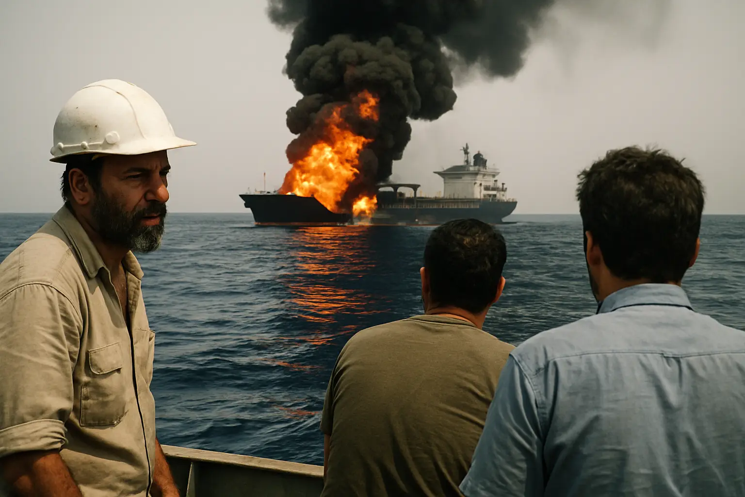 Explosion in Straße von Hormus?: Iran meldet brennende Tanker - Washington dementiert