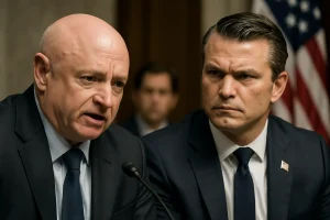 "Falsch und dumm": Hegseth droht Senator Kelly mit Ermittlungen wegen Geheimnisverrats