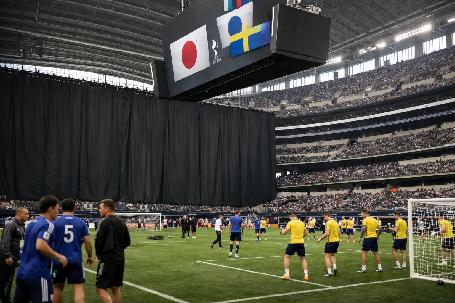 FIFA löst Sonnenblendungsproblem beim WM-Spiel im Dallas-Stadion
