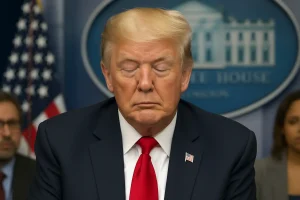 Fit fürs Amt?: Dösender, äh, konzentriert zuhörender Trump wird 80