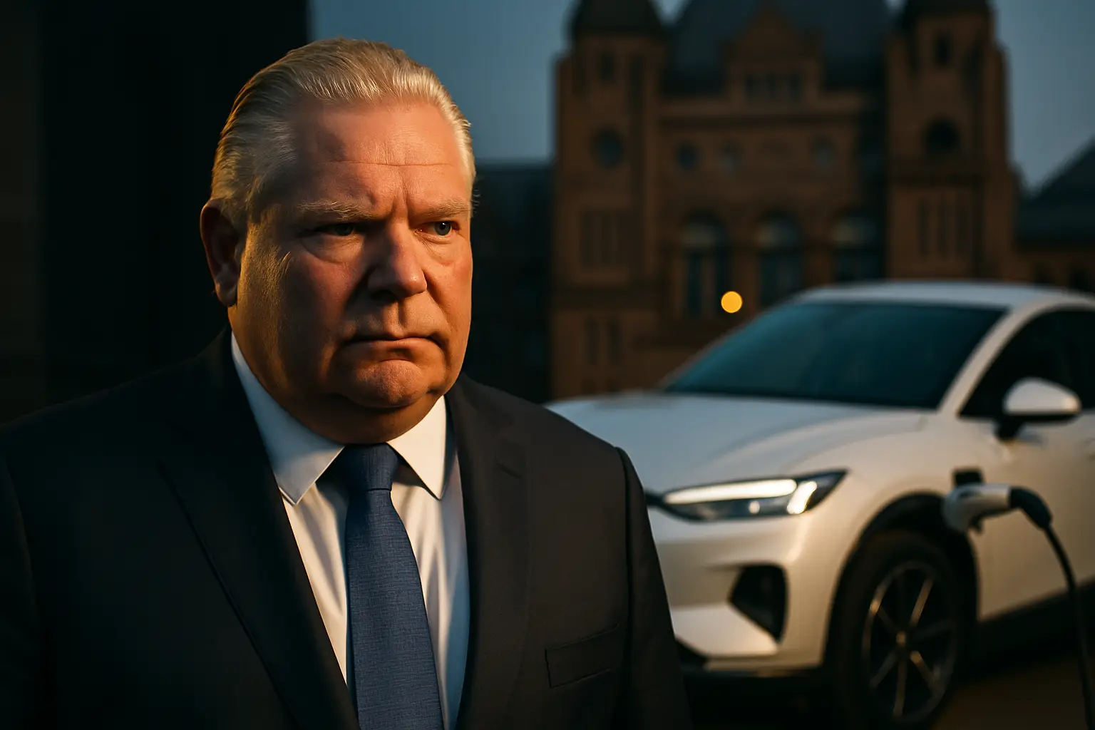 Ford trifft Carney im Schatten des chinesischen E-Auto-Abkommens