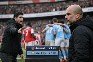 Foto-Finish: Was braucht Arsenal und Manchester City für den Premier-League-Titel?