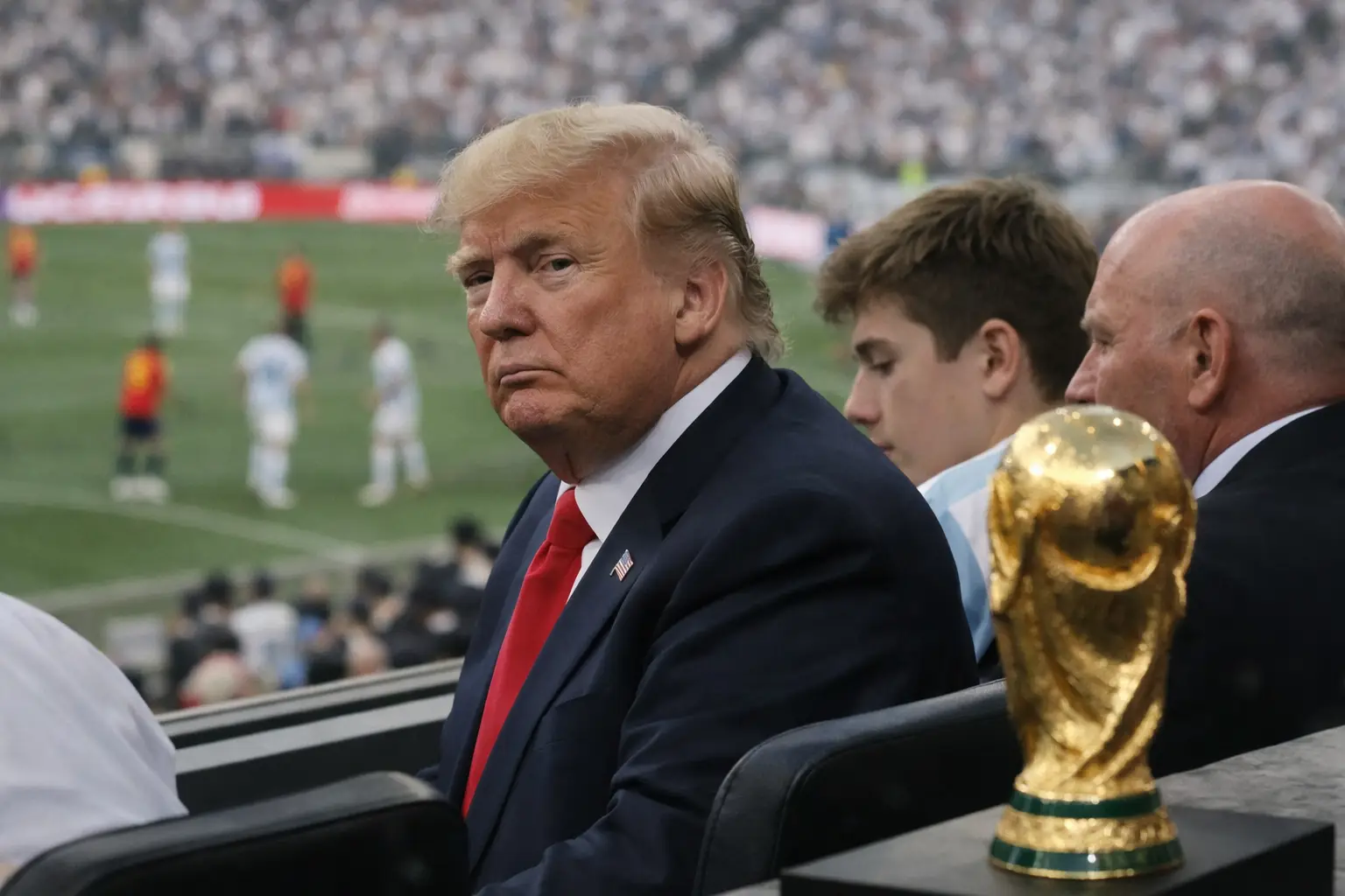 Für welches Team drückt Donald Trump im WM-Finale 2026 zwischen Spanien und Argentinien?